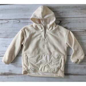 Fabletics Lotta Sherpa Hooded Half-Zip Jacket